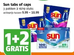 Poiesz Sun tabs of caps aanbieding