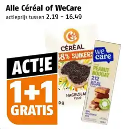 Poiesz Alle Céréal of WeCare aanbieding