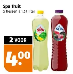 Poiesz Spa fruit aanbieding