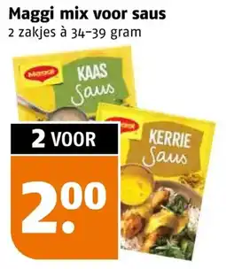 Poiesz Maggi mix voor saus aanbieding