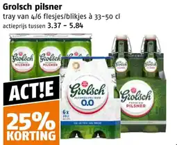 Poiesz Grolsch pilsner aanbieding