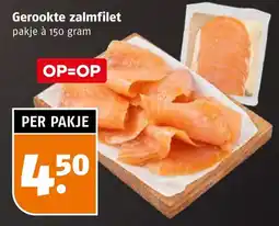 Poiesz Gerookte zalmfilet aanbieding