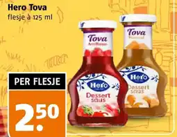 Poiesz Hero Tova Dessert saus aanbieding