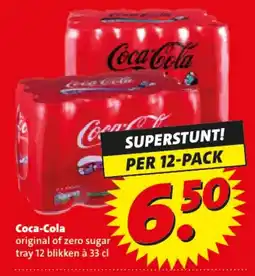 Boni Coca-Cola original of zero sugar aanbieding