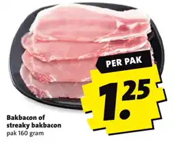 Boni Bakbacon of streaky bakbacon aanbieding
