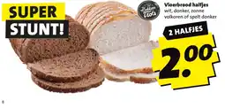Boni Bakkers Toots Vloerbrood halfjes aanbieding