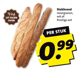 Boni Stokbrood meergranen, wit of Prestige wit aanbieding