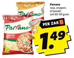 Boni Parrano rasp, snippers of poeder aanbieding