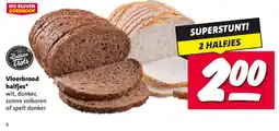 Nettorama Vloerbrood halfjes aanbieding