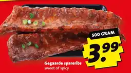 Boni Gegaarde spareribs aanbieding