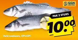 Boni Hele zeebaars aanbieding