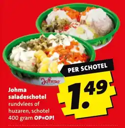 Boni Johma saladeschotel aanbieding