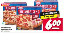 Nettorama Dr. Oetker Big Americans pizza aanbieding