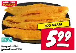 Nettorama Pangasiusfilet gemarineerd XXL aanbieding