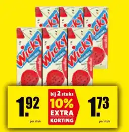 Boni Wicky aanbieding