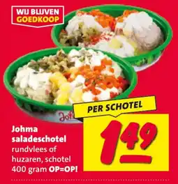 Nettorama Johma saladeschotel aanbieding