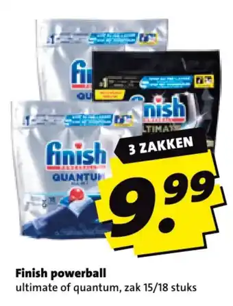 Boni Finish powerball aanbieding