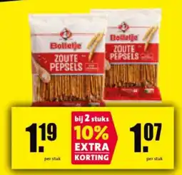 Nettorama Zoute pepels aanbieding