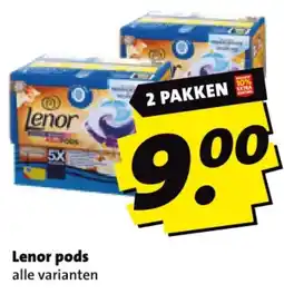 Boni Lenor pods aanbieding