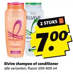 Boni Elvive shampoo of conditioner aanbieding