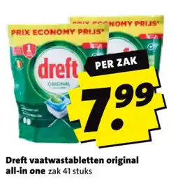 Boni Dreft vaatwastabletten original aanbieding