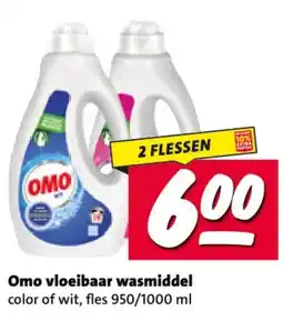 Nettorama Omo vloeibaar wasmiddel aanbieding