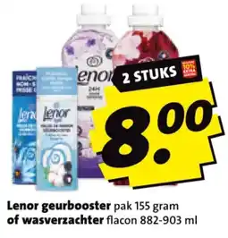 Boni Lenor geurbooster of wasverzachter aanbieding