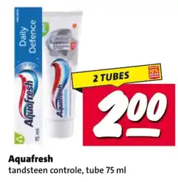 Nettorama Aquafresh tandsteen controle aanbieding