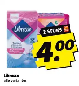 Boni Libresse dailies aanbieding
