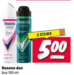 Nettorama Rexona deo aanbieding