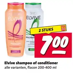 Nettorama Elvive shampoo of conditioner aanbieding