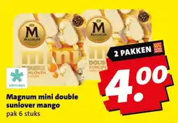 Boni Magnum mini double sunlover mango aanbieding