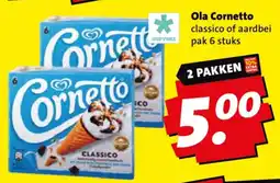 Boni Ola Cornetto classico of aardbei aanbieding