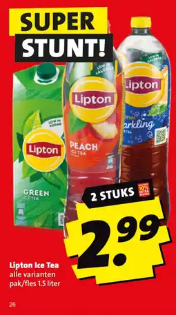 Boni Lipton Ice Tea aanbieding