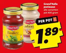 Boni Grand'Italia pastasaus aanbieding