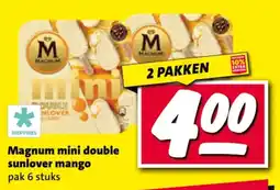 Nettorama Magnum mini double sunlover mango aanbieding