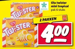 Nettorama Ola twister mini tropical aanbieding