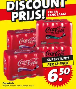 Boni Coca-Cola original of zero aanbieding