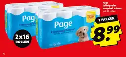 Boni Page toilet papier compleet schoon aanbieding