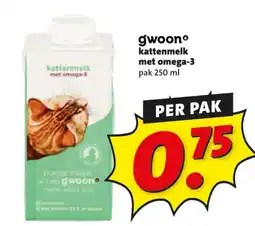 Boni gwoon kattenmelk met omega-3 aanbieding