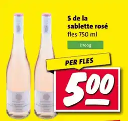Nettorama S de la sablette rosé aanbieding