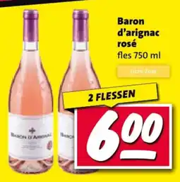 Nettorama Baron d'arignac rosé aanbieding