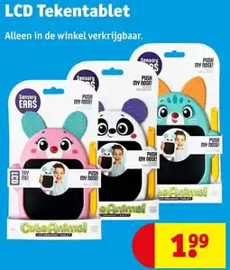 Kruidvat LCD Tekentablet aanbieding