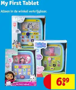 Kruidvat My First Tablet aanbieding