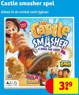Kruidvat Castle smasher spel aanbieding