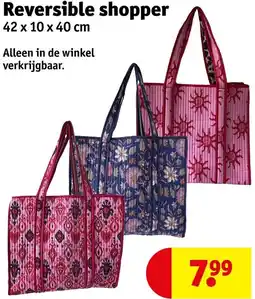 Kruidvat Reversible shopper aanbieding