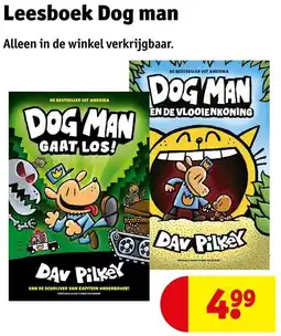 Kruidvat Leesboek Dog man aanbieding