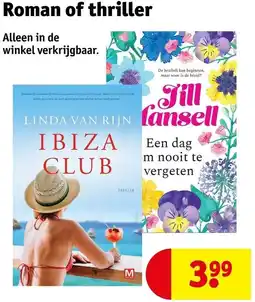Kruidvat Roman of thriller aanbieding