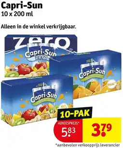 Kruidvat Capri-Sun aanbieding