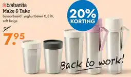 Blokker Brabantia Make & Take aanbieding